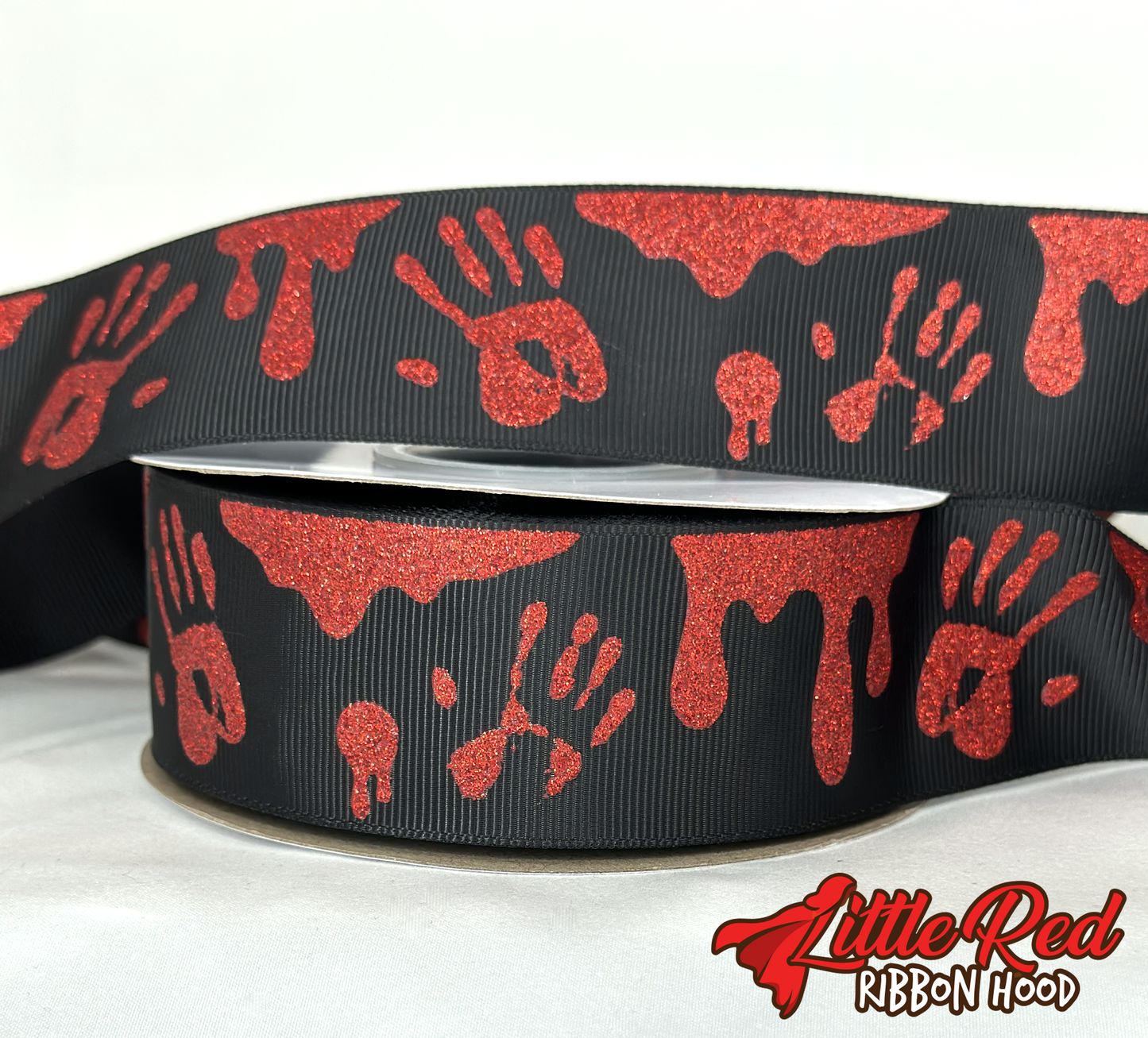 5 Yards 1.5" Bloody Handprints and Blood Drips