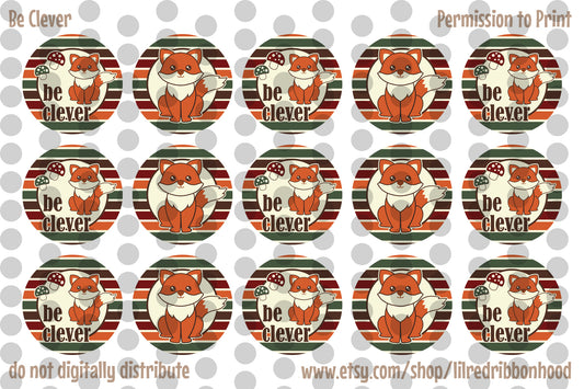 Bottle Cap Images Foxes