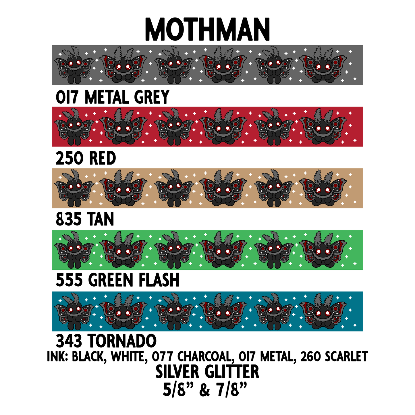 Mothman Red Heat Transfer